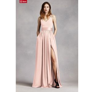 Blush Pink Bridesmaid Dress - Size 4